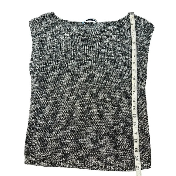 Alice & Olivia Black Knit Crop Tank Size: S - Picture 3 of 5